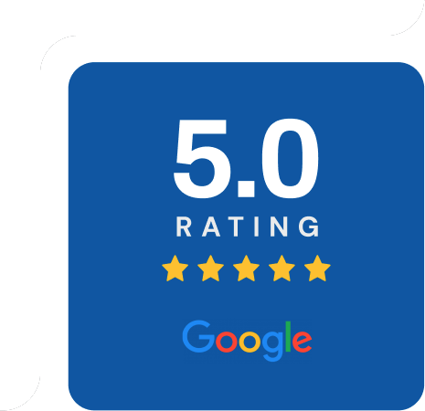 5.0 Rating on Google